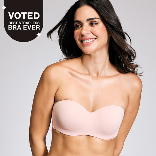 Nykd By Nykaa The Ultimate Multiway Strapless Padded Wired Bra NYB027 P Nude