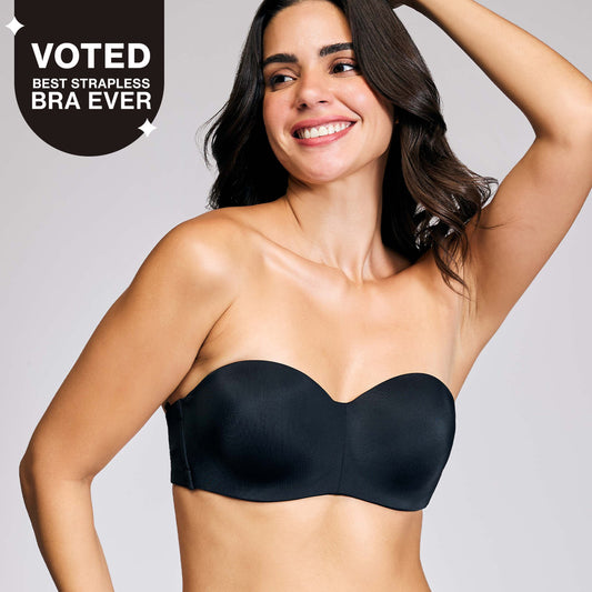 Nykd By Nykaa The Ultimate Multiway Strapless Padded Wired Bra NYB027 Black