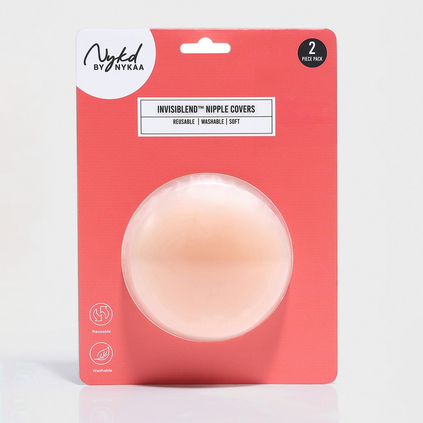 Nykd By Nykaa InvisiBlend™ Reuseable Nipple Cover Pasties NYA063 Nude