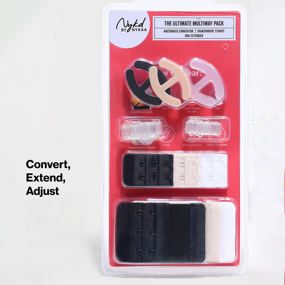 Nykd By Nykaa The Ultimate Multiway Accessory Pack NYA065 Multi-Color