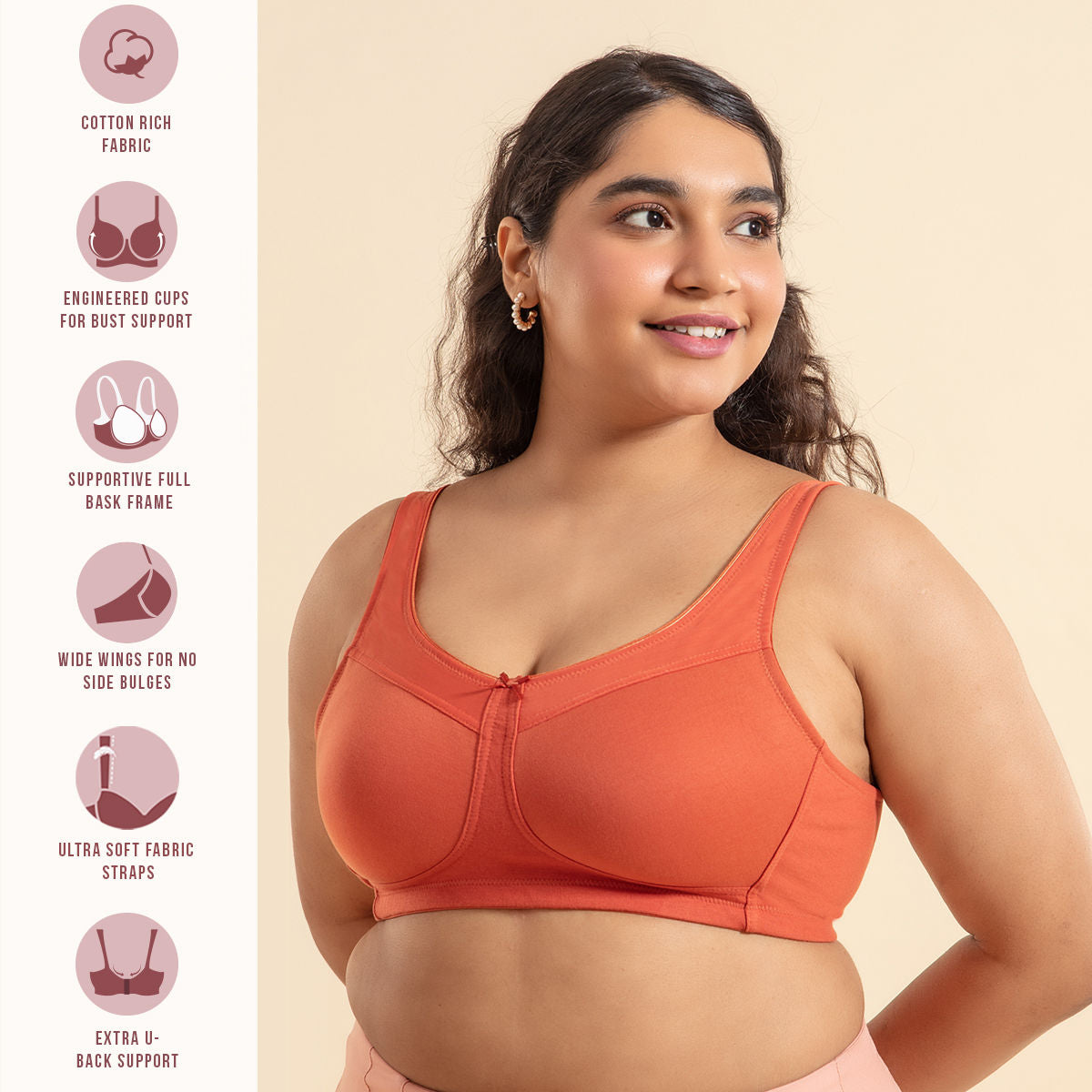 Superlift bra-NYB189-Carrot