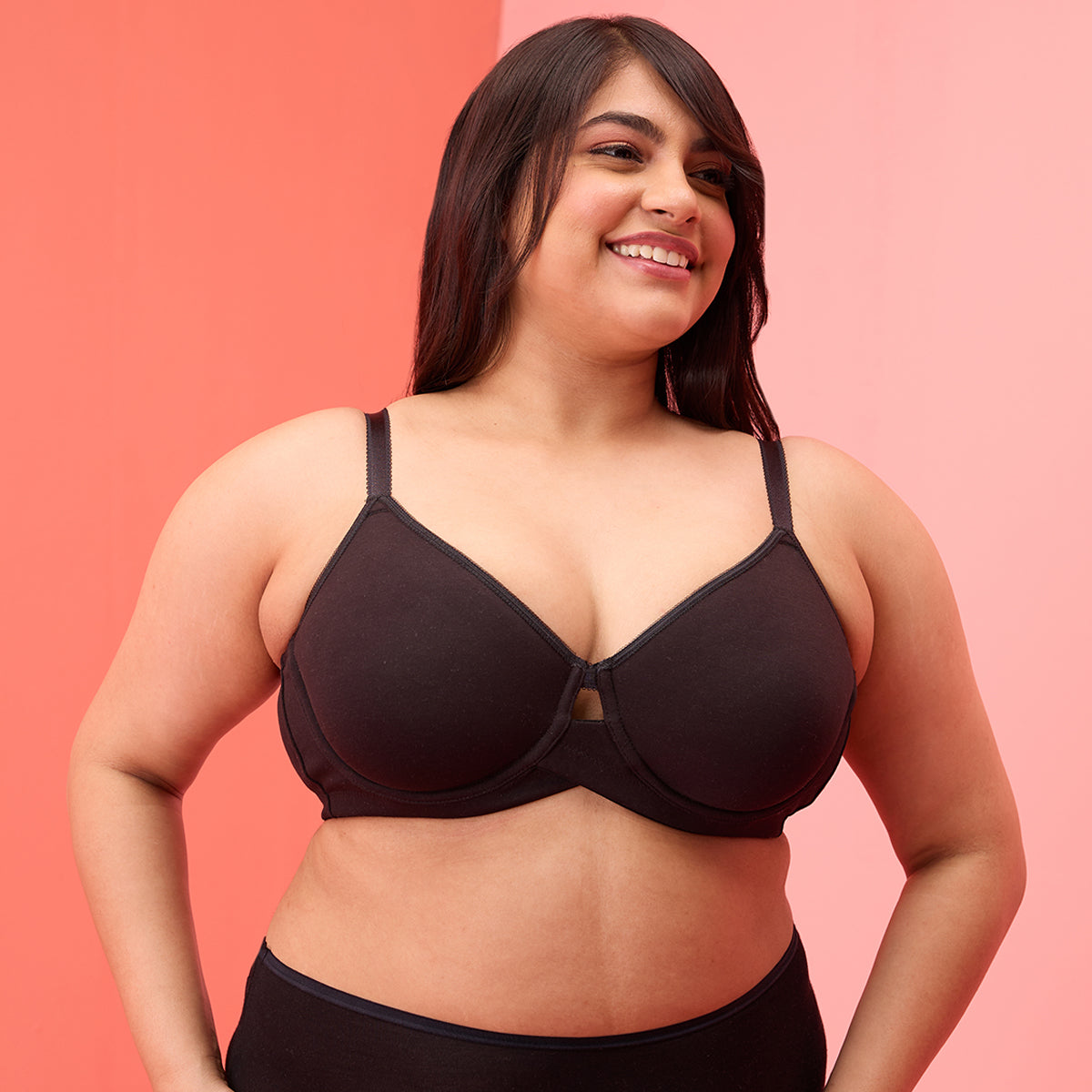 Nykd by Nykaa Support T-Shirt Bra Rose NYB263