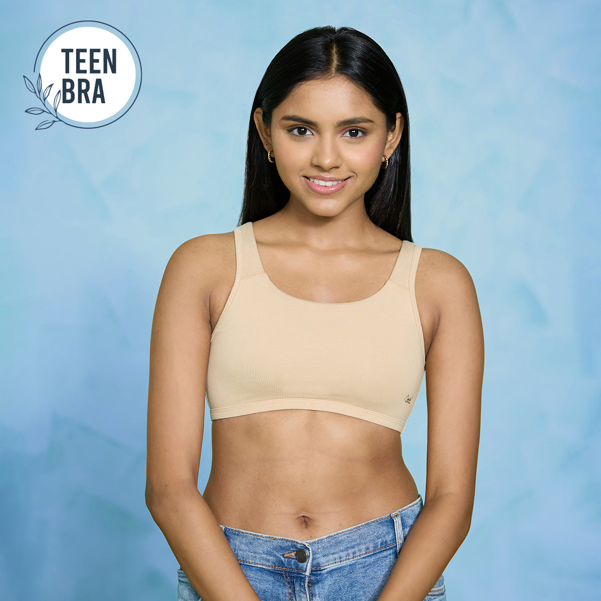 Nykd by Nykaa Trendy Square Neck Slip-On Bra With Full coverage, Wirefree,  No Visible Stitch Lines, Elastic Free