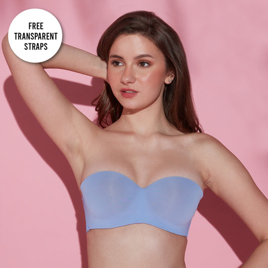 Nykd by Nykaa The Ultimate Strapless Bra Blue NYB027