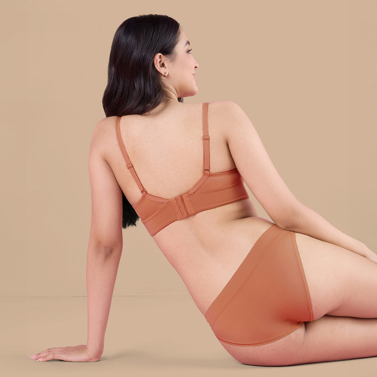 Super 4 Way Stretch Bikini Panty-NYP341-Rose