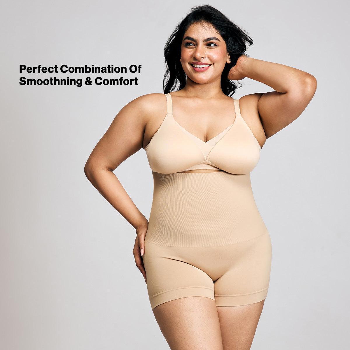 Tummy shaping High coverage shorties-NYSH03-Cuban sand