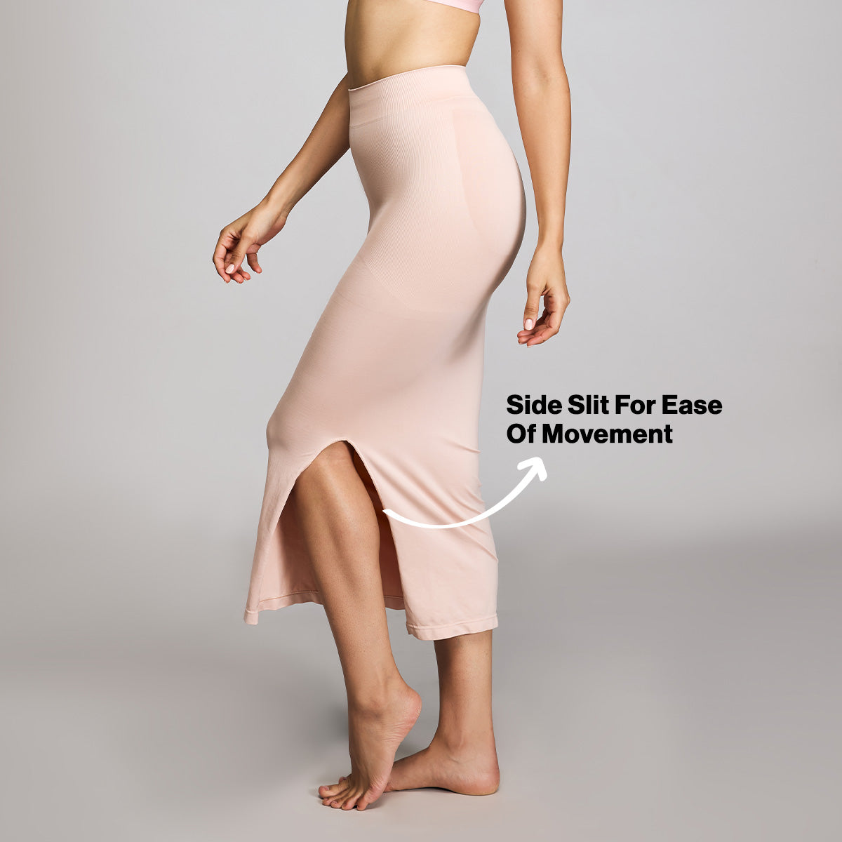 Shapewear with Drawcord for Super support-NYSH021-Nude