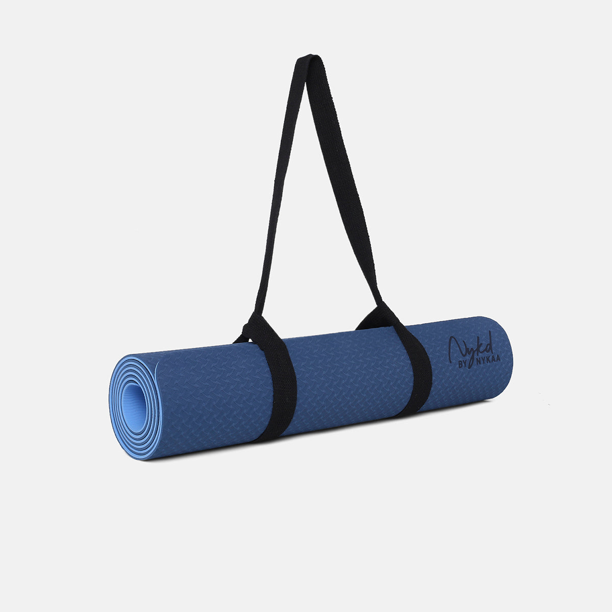 Nykd All Day Yoga Mats-Dark Blue-NYA030-Light Blue