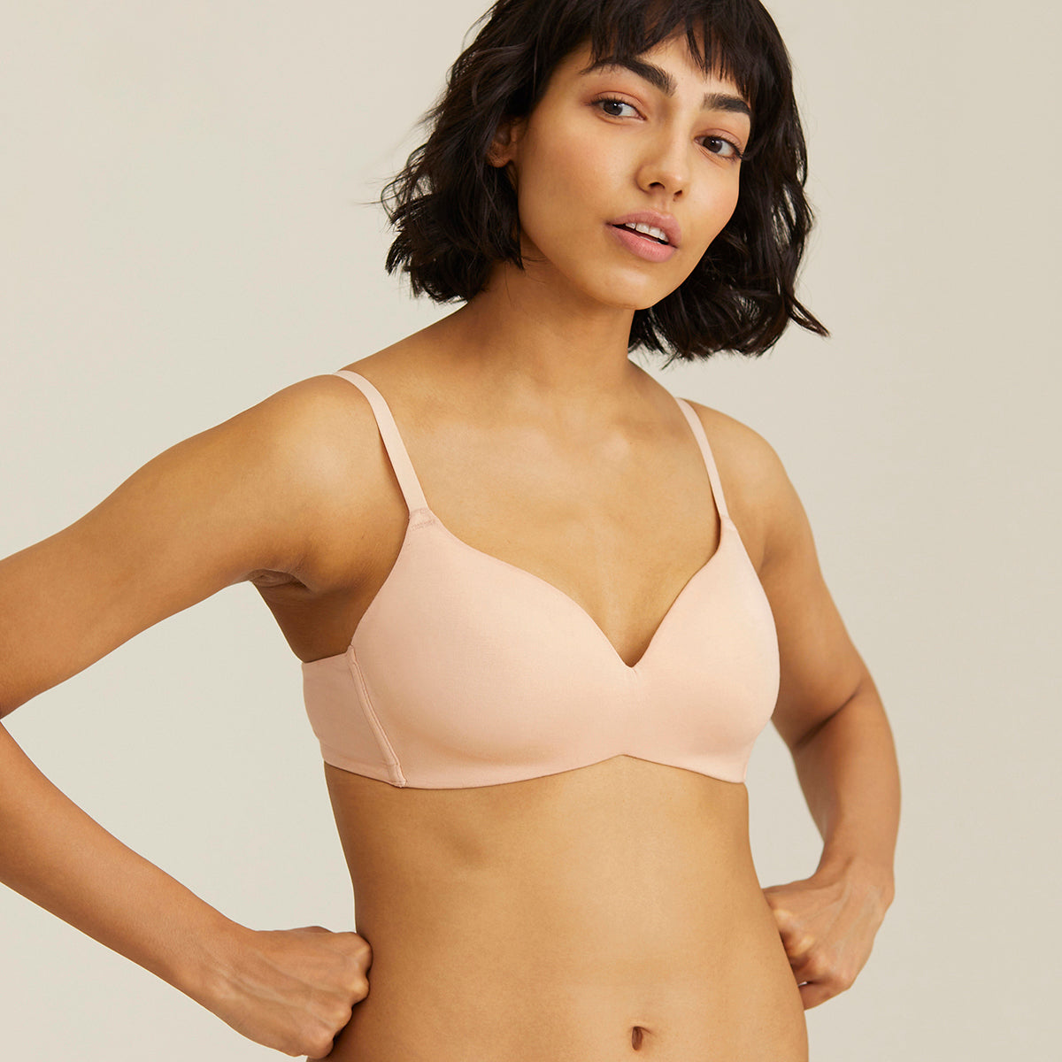 Victoria's Secret - Our wireless T-shirt bra is the perfect sidekick to  your WFH look—a.k.a. your PJs. (We're not judging.) For a limited time, buy  3 T-shirt bras and get 30% off