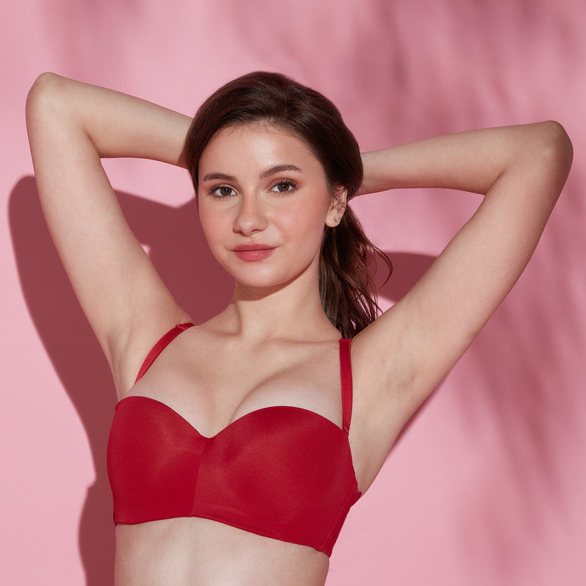 Nykd by Nykaa The Ultimate Strapless Bra Red NYB027