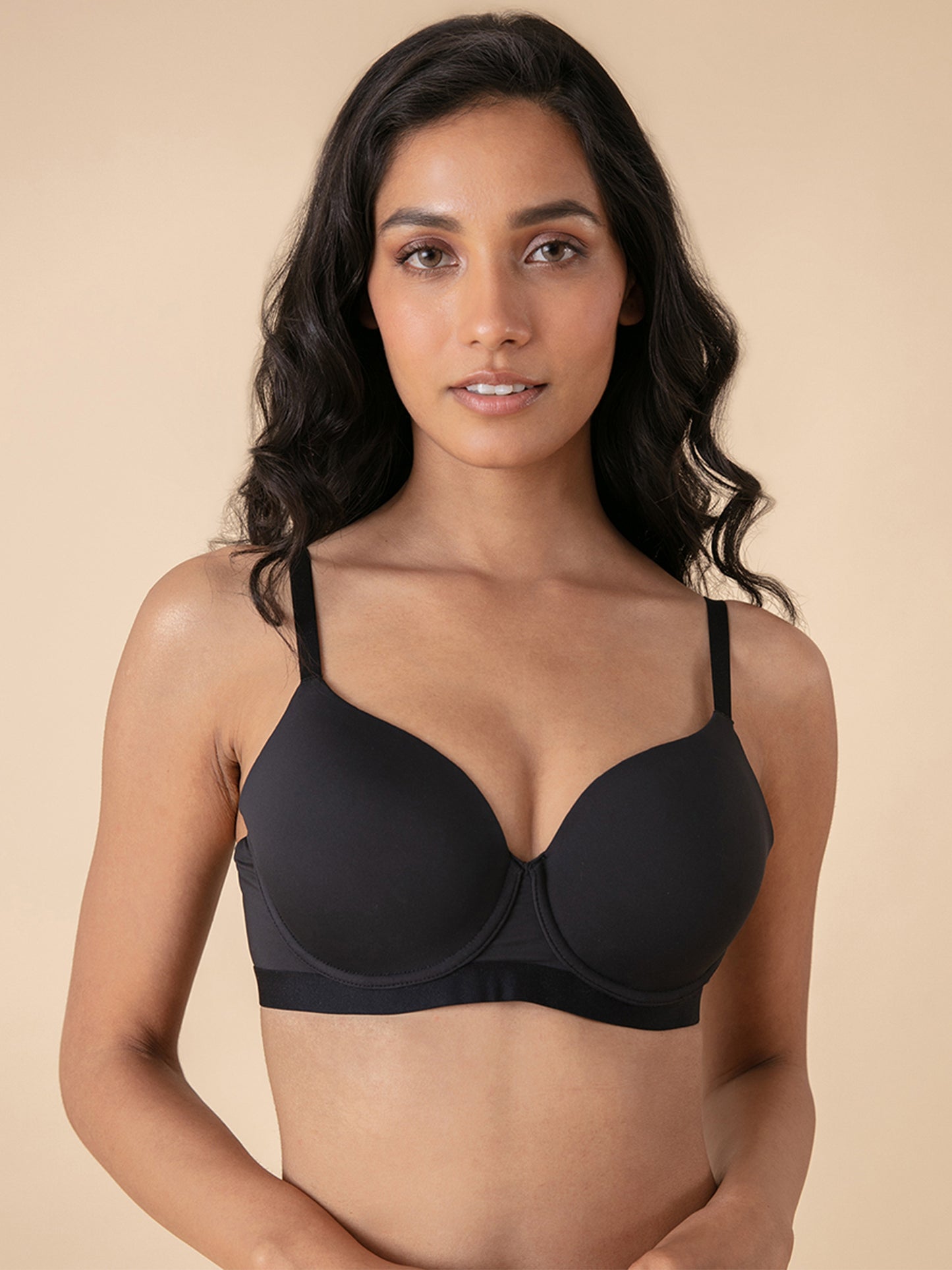 The Nykd T-Shirt Bra-NYB068-Black