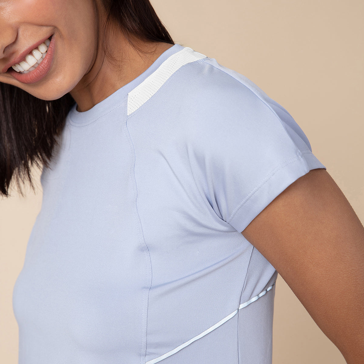 Nykd All Day Reflect-In Sports Tee-NYK004-White