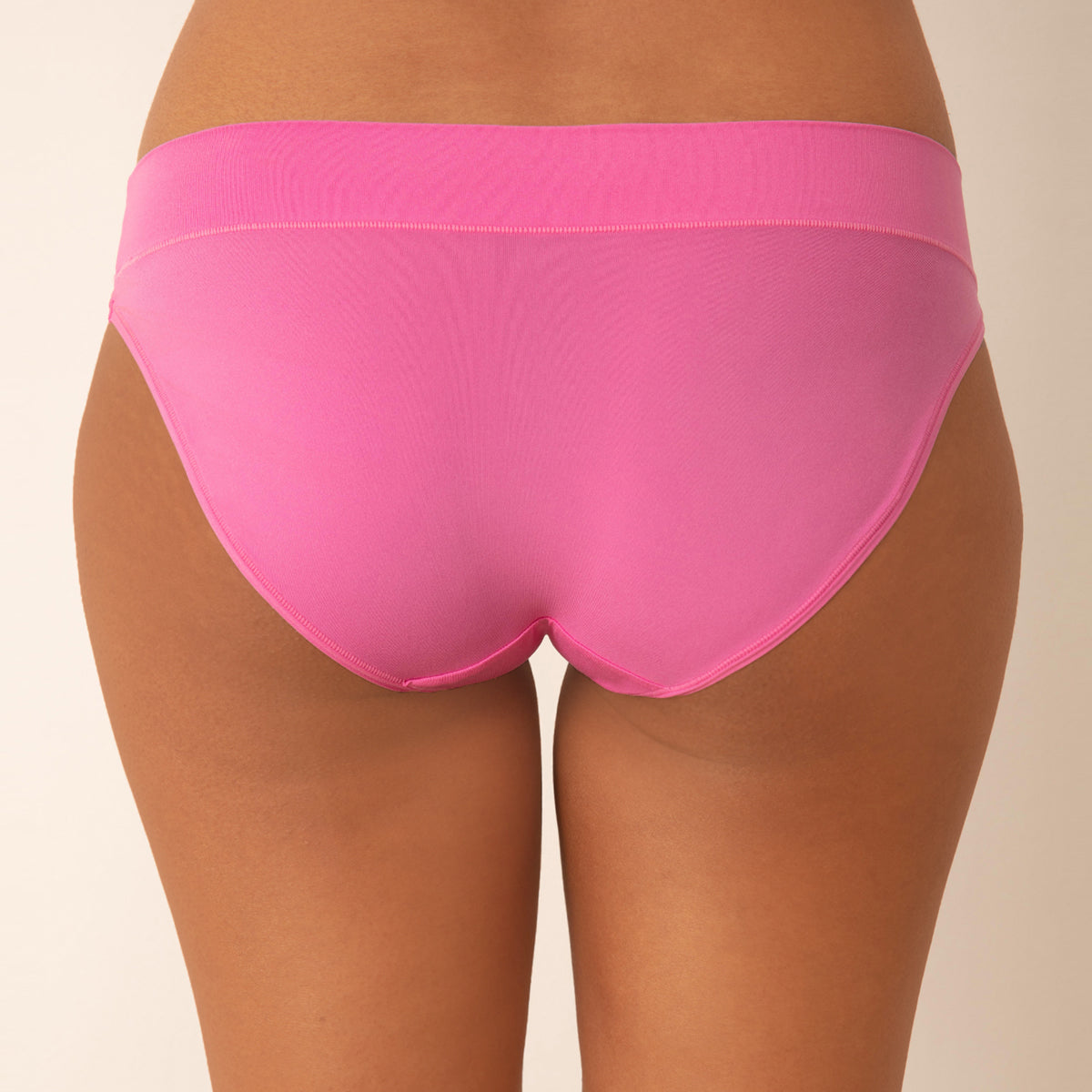 Nykd by Nykaa Super 4 Way Stretch Bikini Panty-NYP341-Pink Blast
