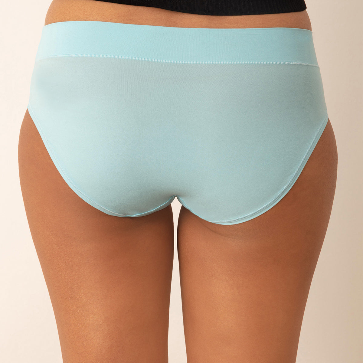Nykd by Nykaa Super 4 Way Stretch Hipster Panty-NYP342-Turquoise