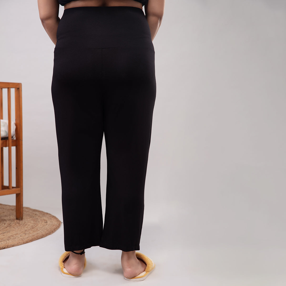 Comfy Maternity Pajama-NYS045-Black