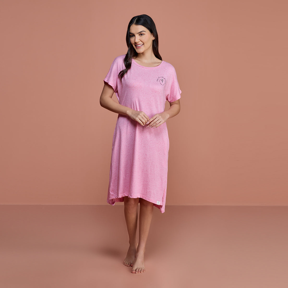NeppySleep Dress - NYS133 - Almost Apricot – Nykd by Nykaa