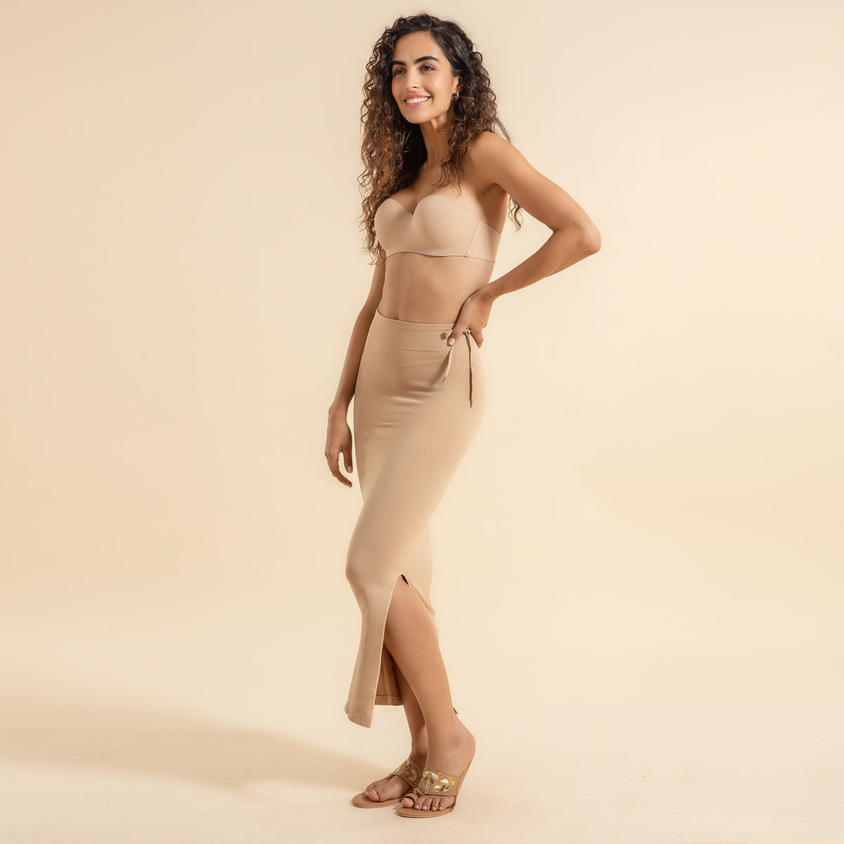 Nykd by Nykaa Shapewear with Drawcord for Super support  NYSH021-Skin