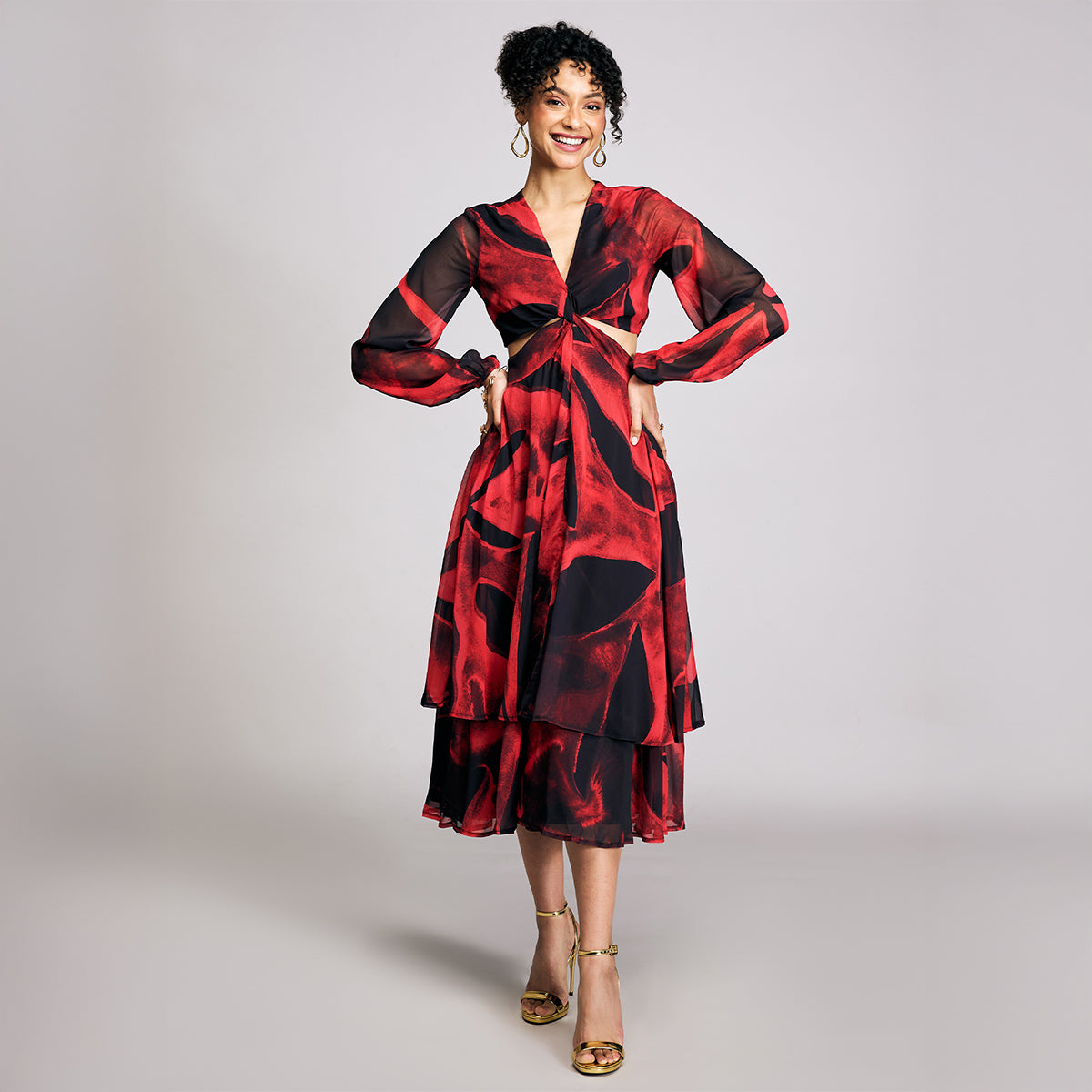 Nykd By Nykaa Infinity Edge Front Open Padded Wired Level 2 Push Up Bra NYB395 Skin