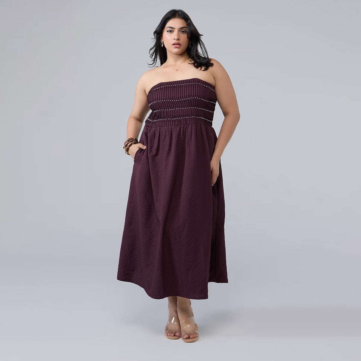 Nykd By Nykaa The Ultimate Multiway Strapless Padded Wired Bra NYB027 Tan