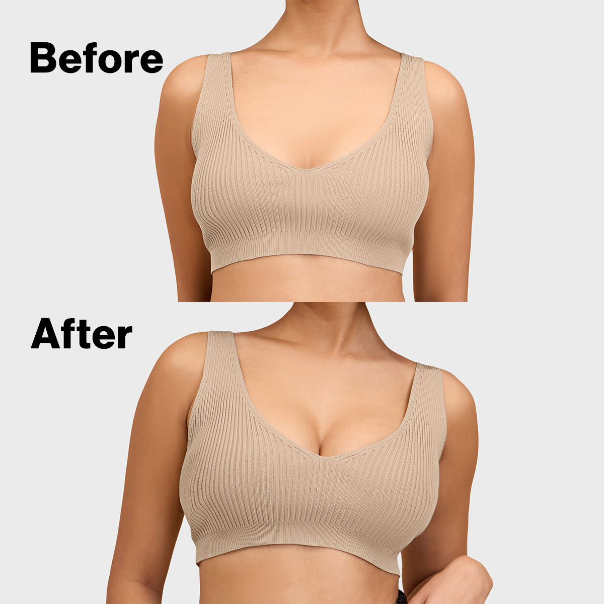 Nykd By Nykaa Infinity Edge Front Open Padded Wired Level 2 Push Up Bra NYB395 Dark Grey