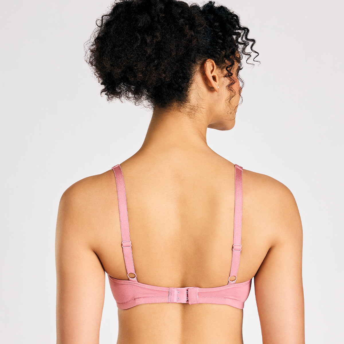 Nykd by Nykaa Everyday Cotton Plunge Neckline Bra NYB351-Blush