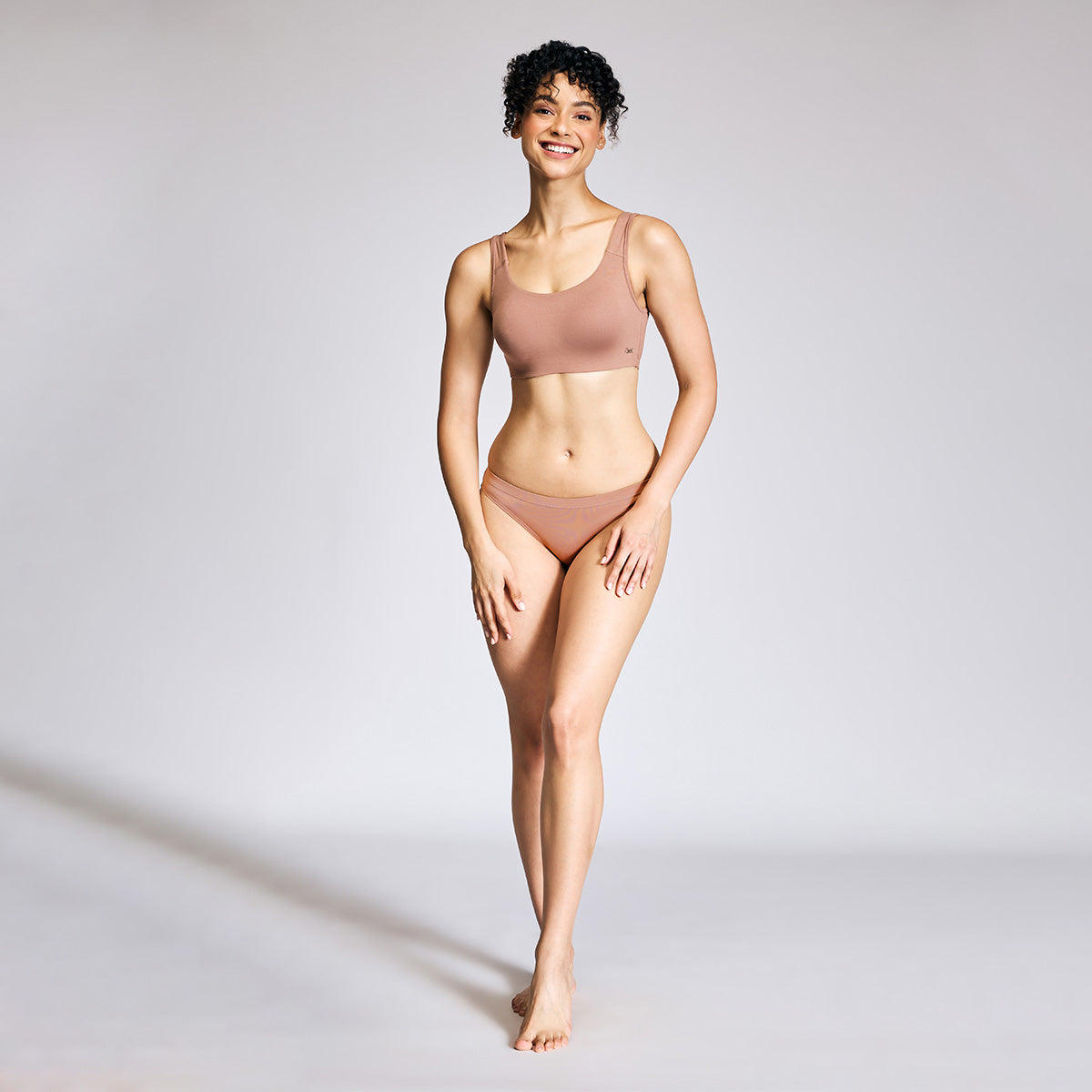 Nykd by Nykaa Soft Cup Easy-Peasy Slip-on Bra with Full Coverage NYB113 Coco