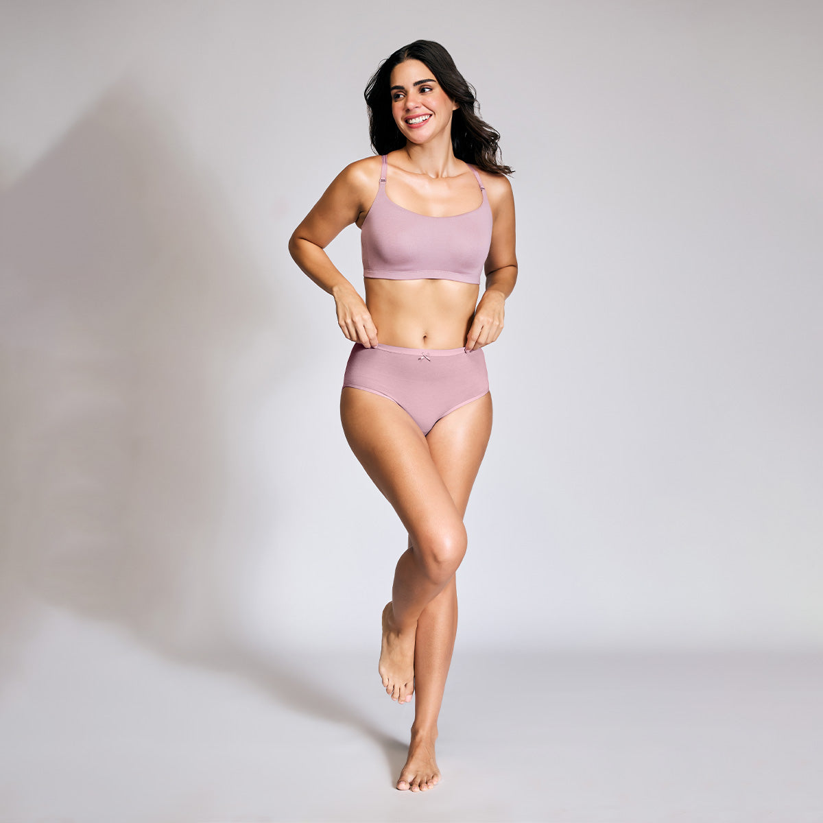NYKD By Nykaa Easy Breezy Slip On Bra NYB165 Lavender