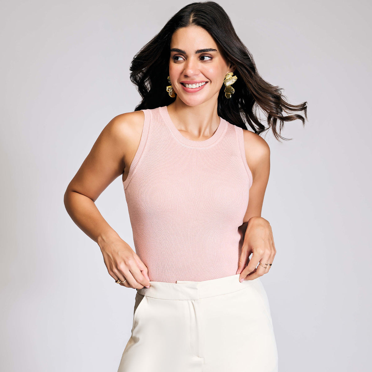 Nykd By Nykaa Breathe Cotton Triangle Cup Padded Non Wired T-Shirt Bra NYB003 Mauve