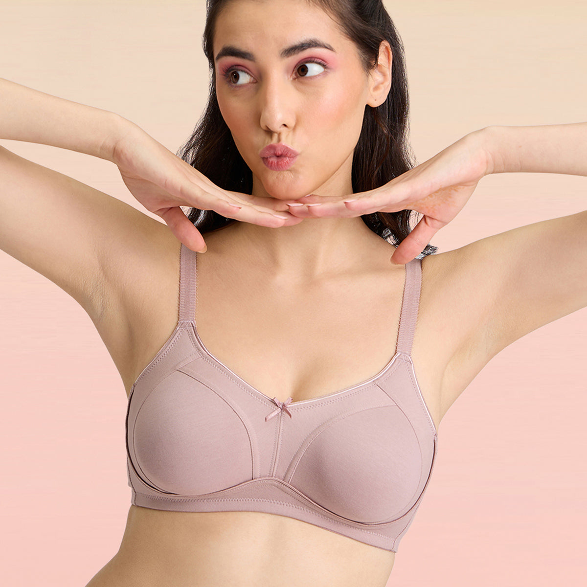 Lola & Mae  C.O.A.T Super Support M-Frame Bra -  LMB1006-Nude