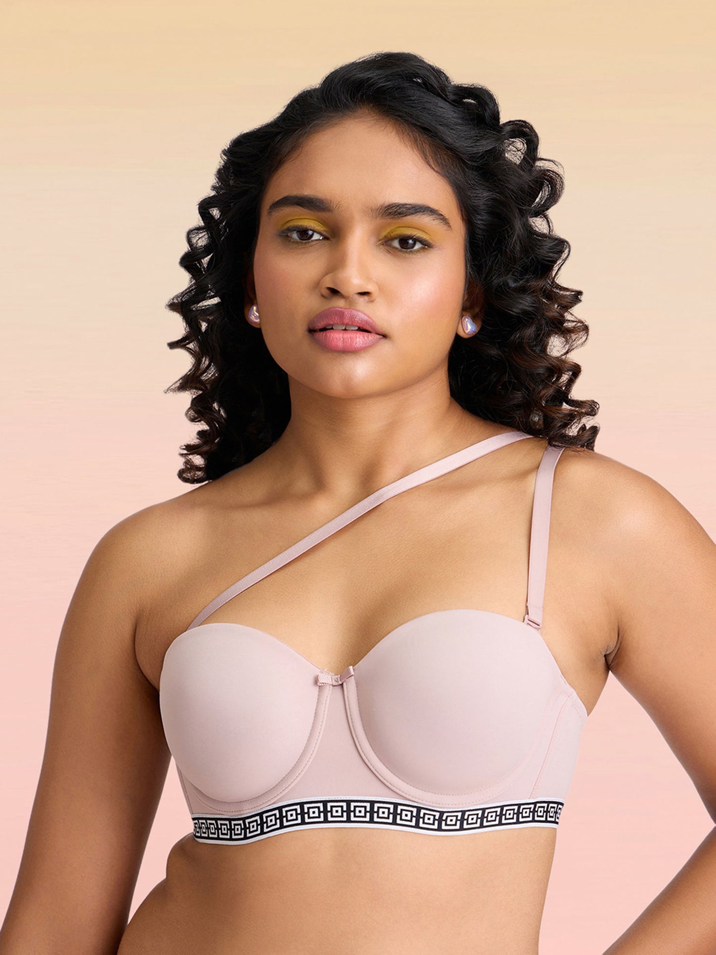 Lola & Mae Varsity Edit Strapless bra-LMB1020-Nude