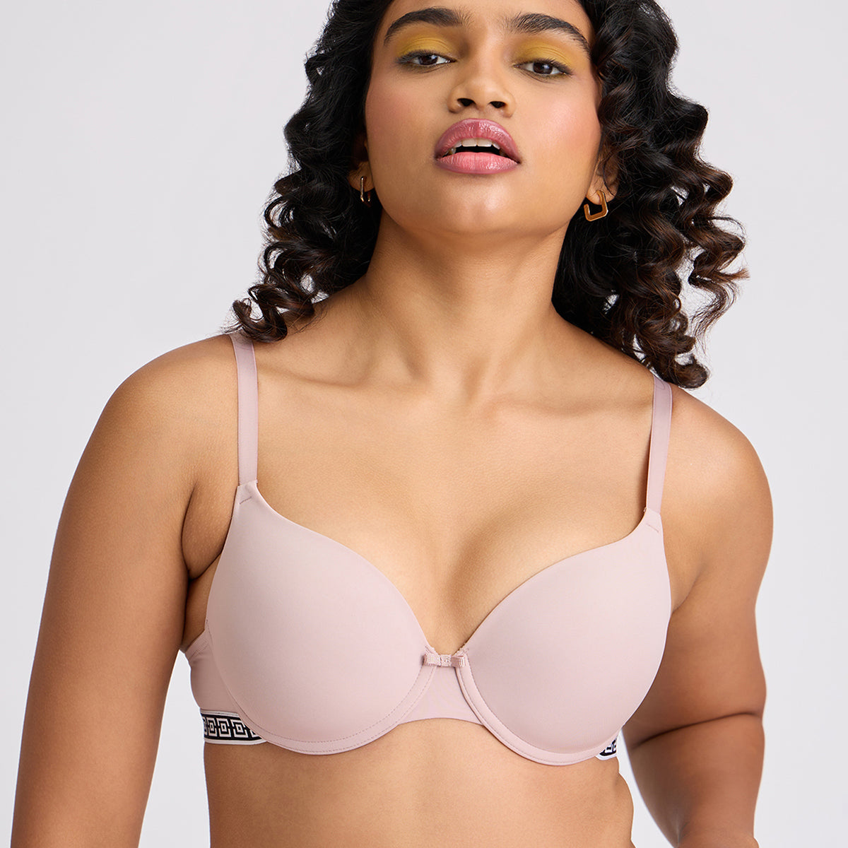 Lola & Mae  Varsity Edit Push up wired bra - Nude LMB1022