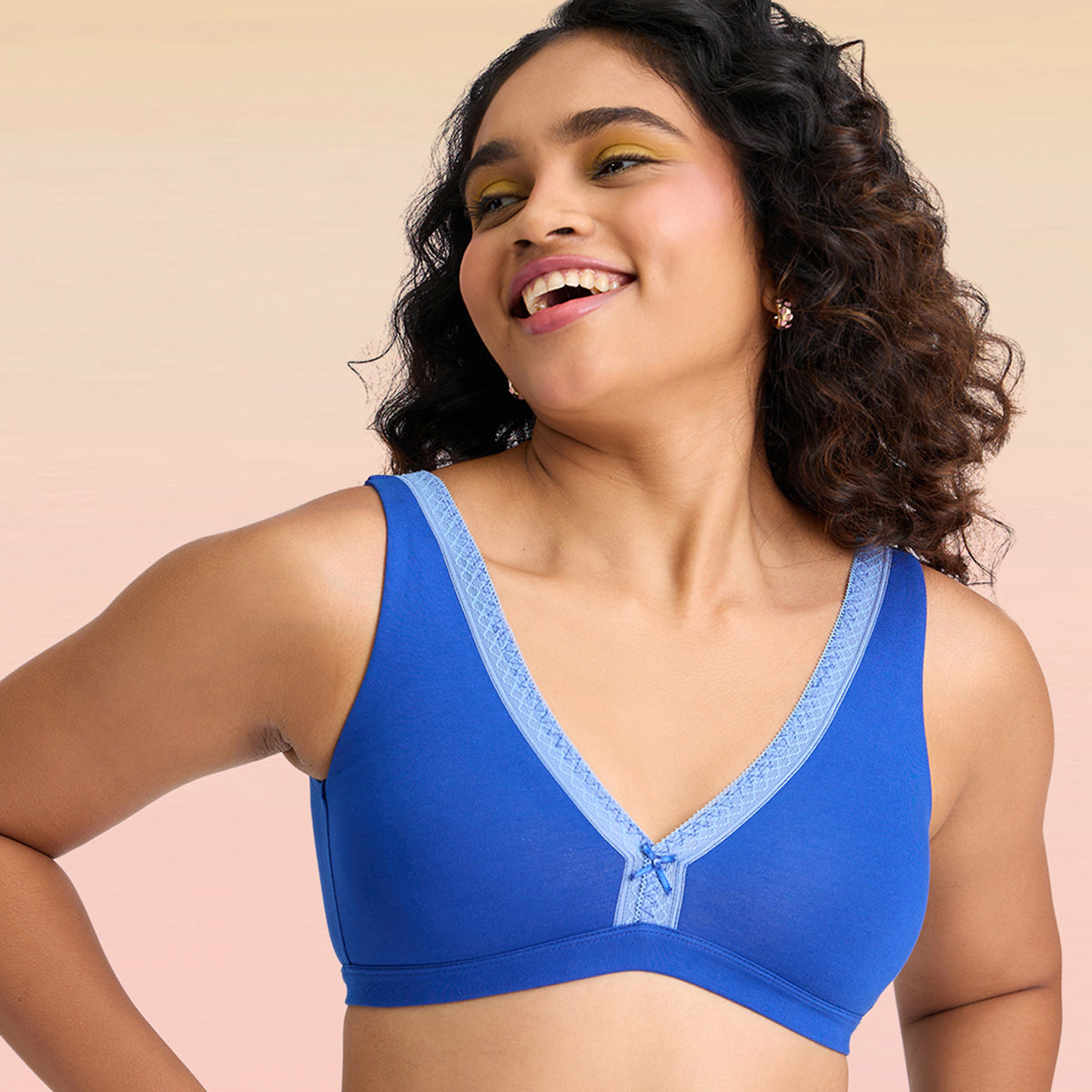 Lola & Mae  C.O.A.T Bralette- LMB1028-Dark Blue