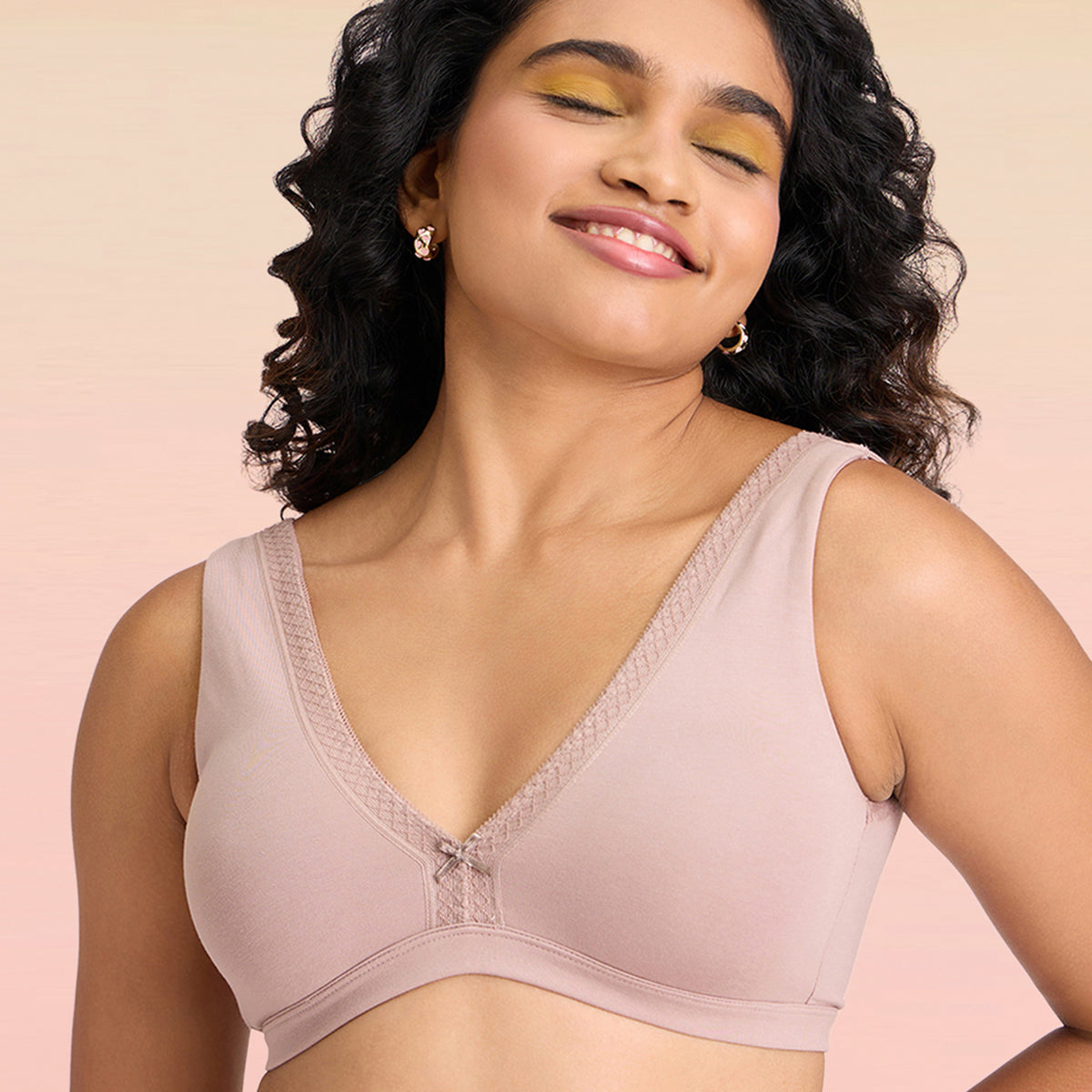 Lola & Mae  C.O.A.T Bralette-LMB1028-Nude