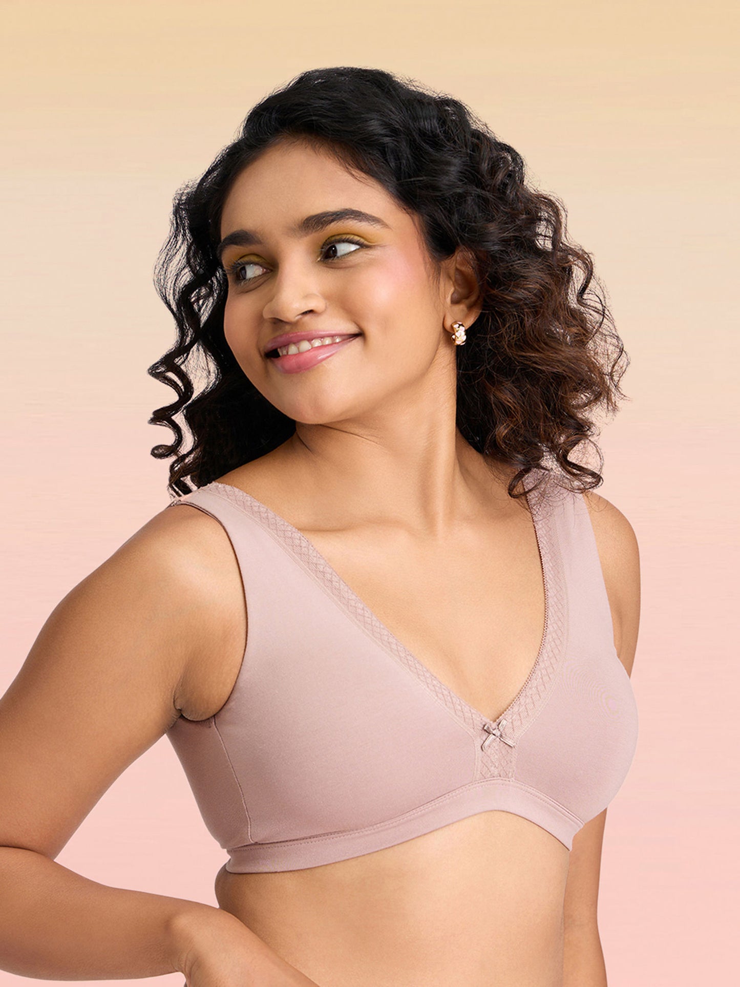 Lola & Mae  C.O.A.T Bralette-LMB1028-Nude