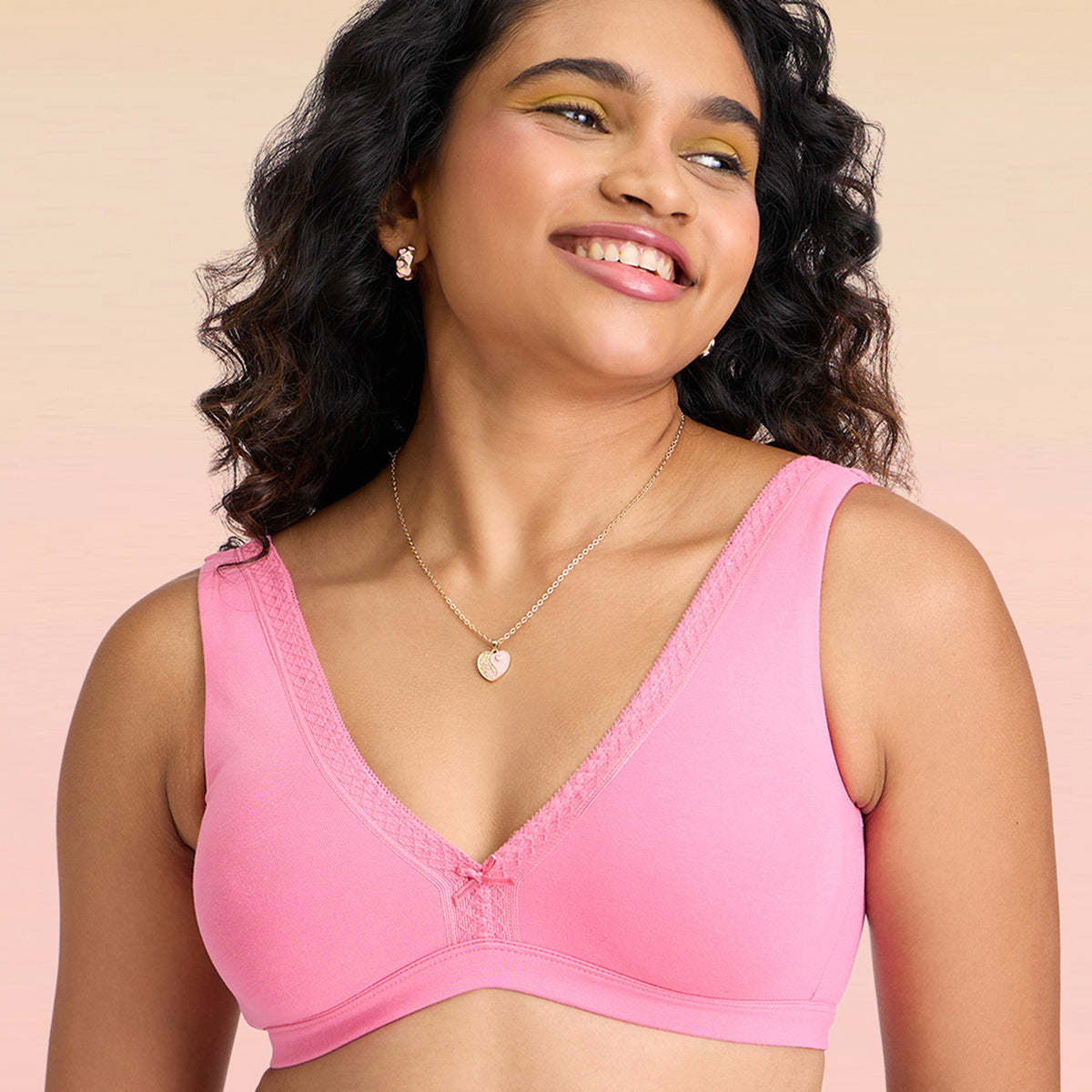 Lola & Mae  C.O.A.T Bralette-LMB1028-Rose