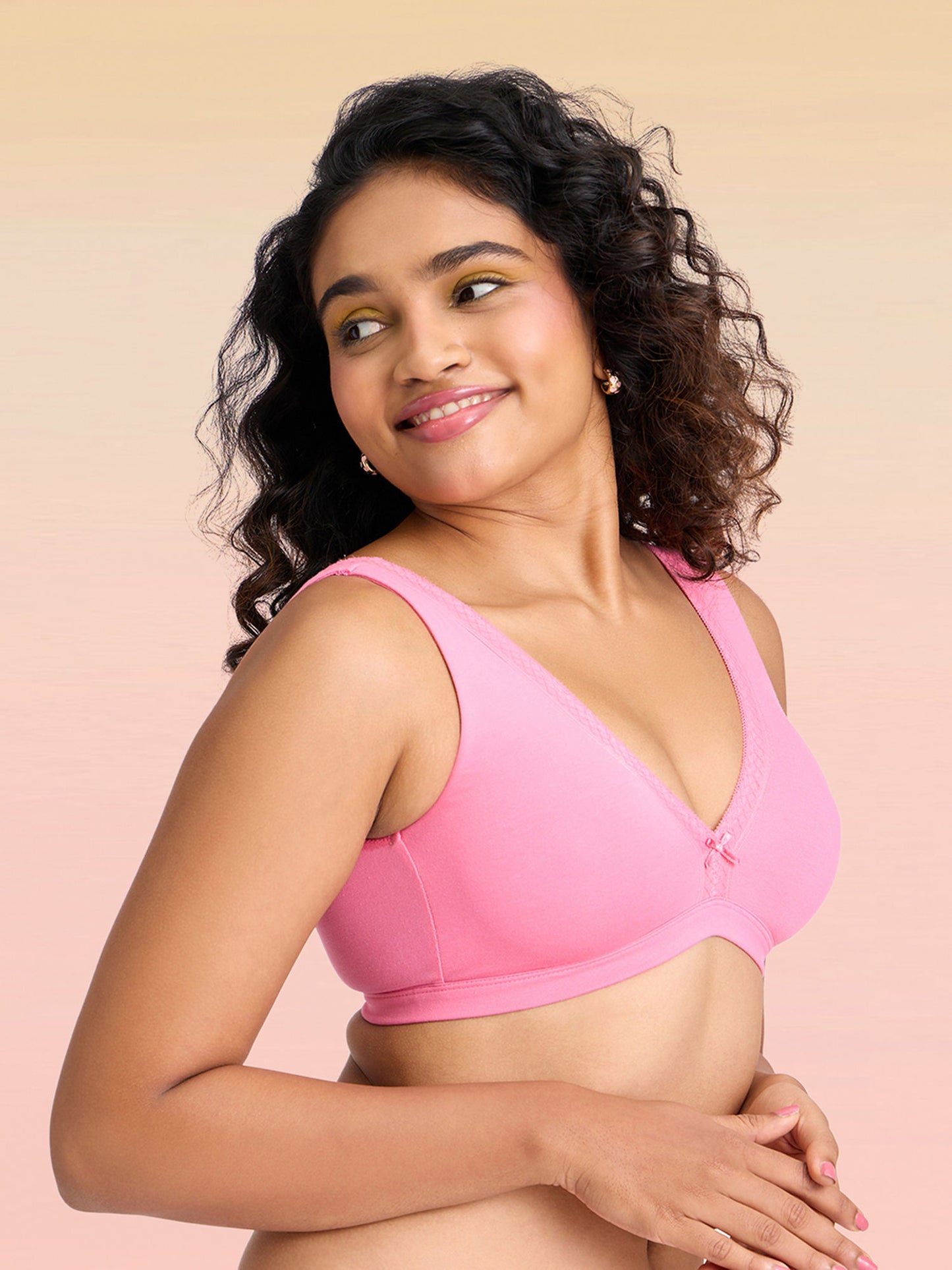 Lola & Mae C.O.A.T Bralette-LMB1028-Rose