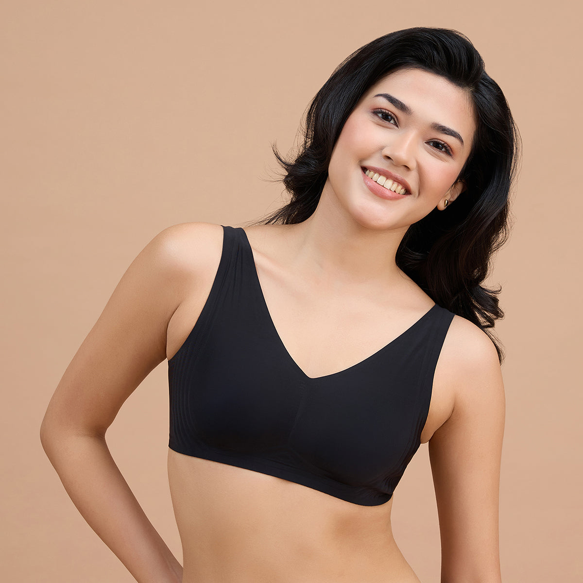 Lola And Mae C.O.A.T Shaping Bonded Bra LMB1088 Black