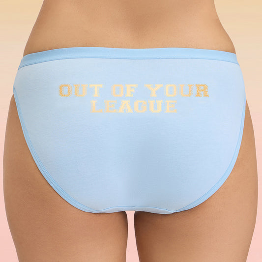 Lola & Mae  C.O.A.T Bikini Pack of 1-  Your League LMP1002-Light Blue