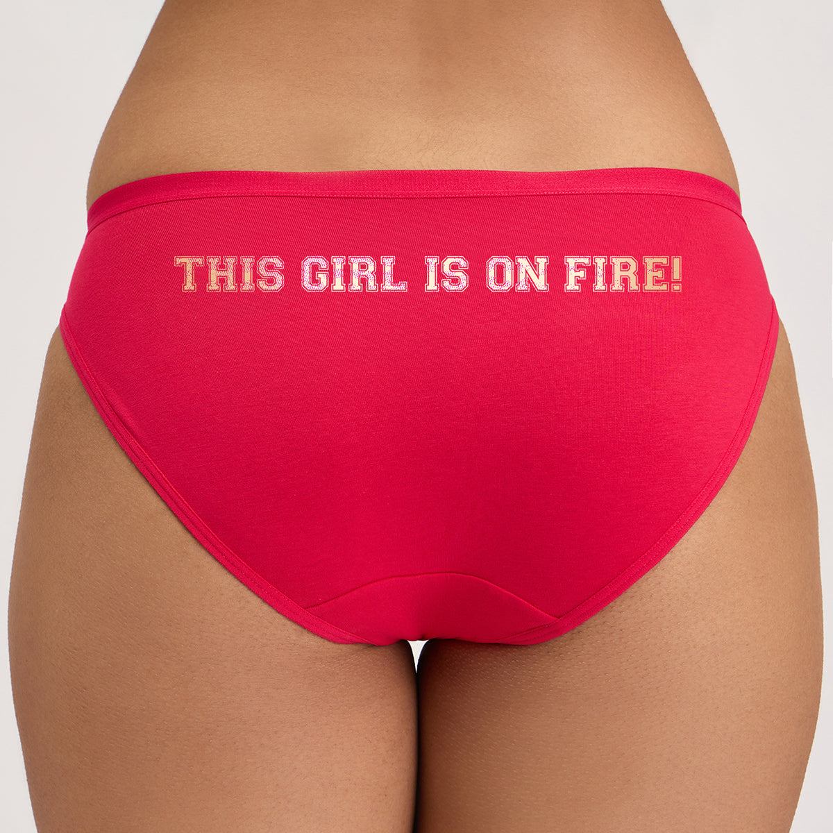 Lola & Mae  C.O.A.T Bikini Pack of 1 - Girl On Fire Red LMP1002