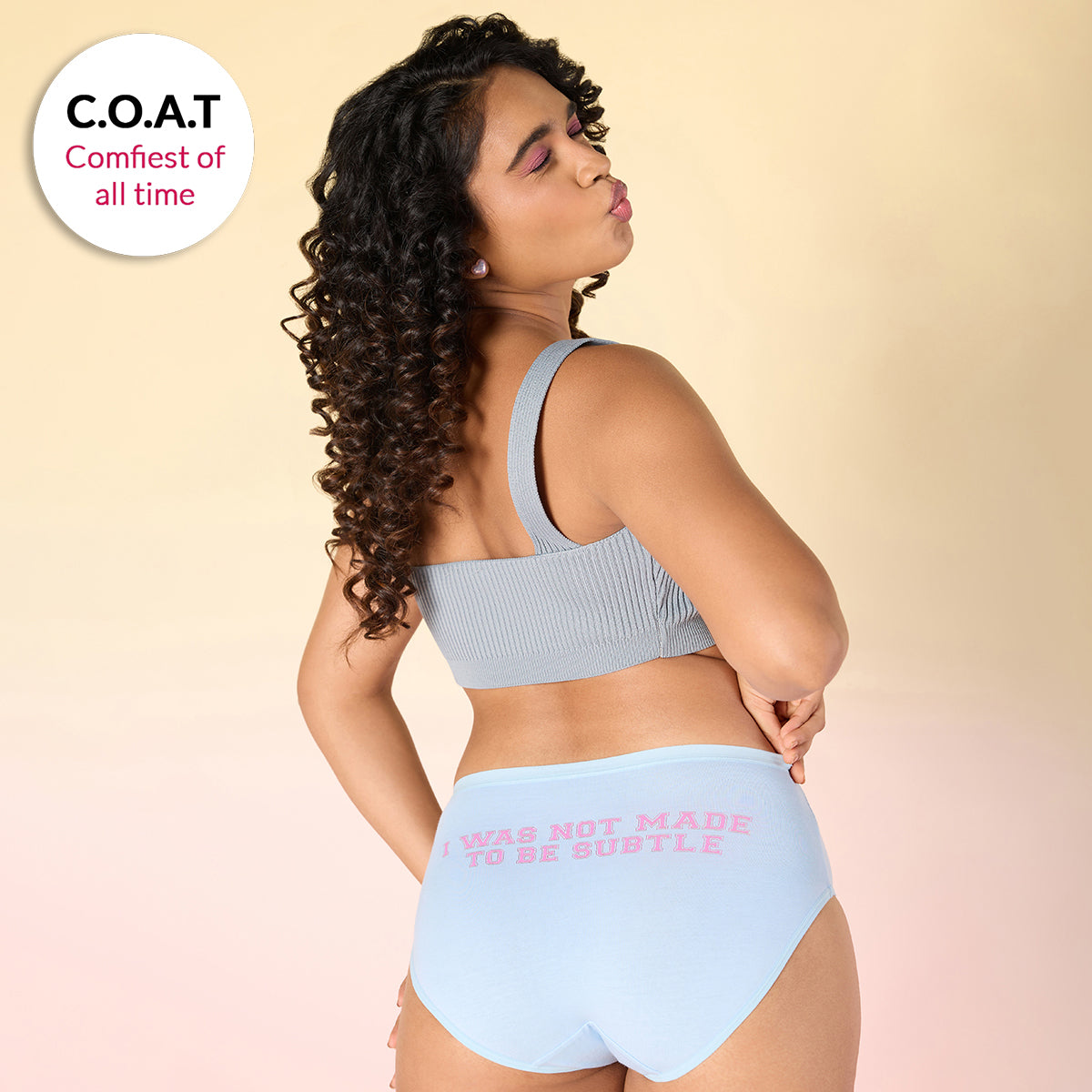 Lola & Mae  C.O.A.T Hipster Pack of 1 Subtle Light Blue LMP1015