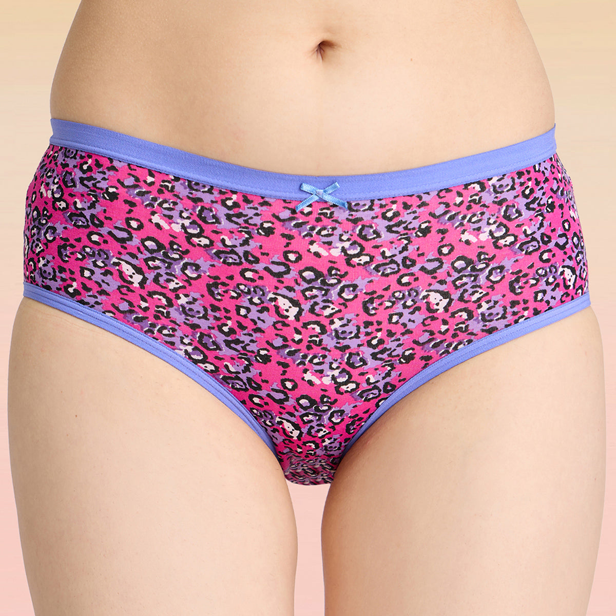 Lola & Mae Pack of 3 C.O.A.T Cotton Printed Hipster Panty-LMP1016-Assortment 4