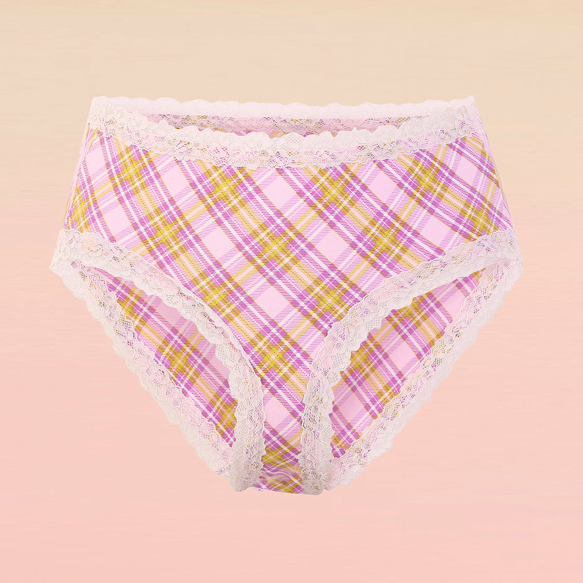 Lola & Mae C.O.A.T Pack of 1 Printed Cotton Hipster Panty-LMP1031-Purple