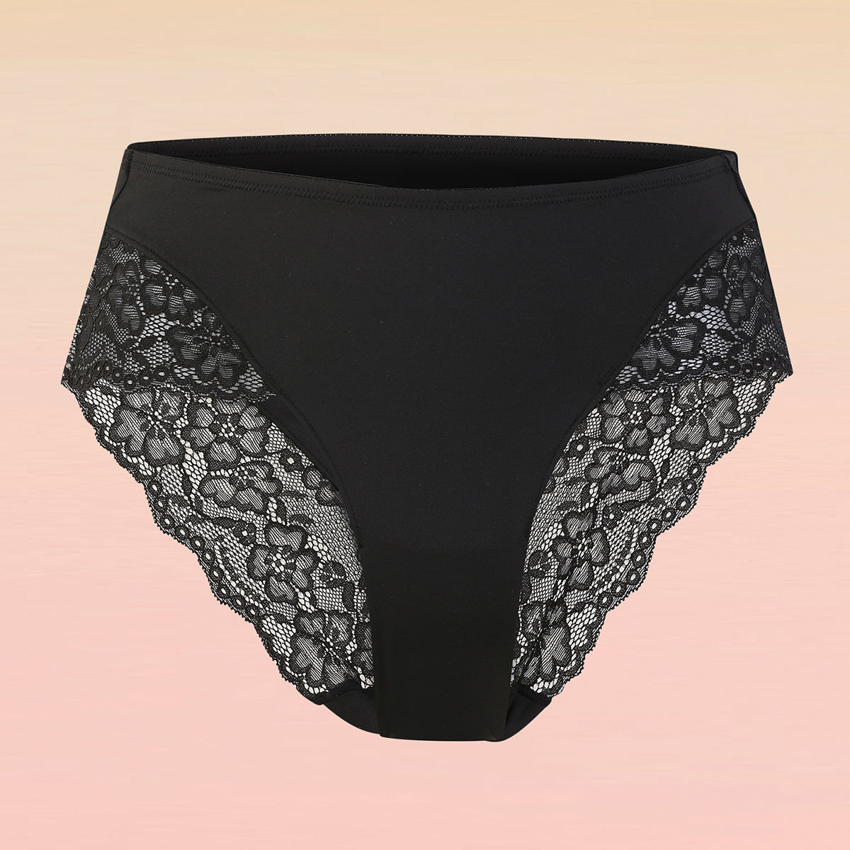 Lola & Mae C.O.A.T Pack of 1 Microfiber Hipster Panty-LMP1032-Black