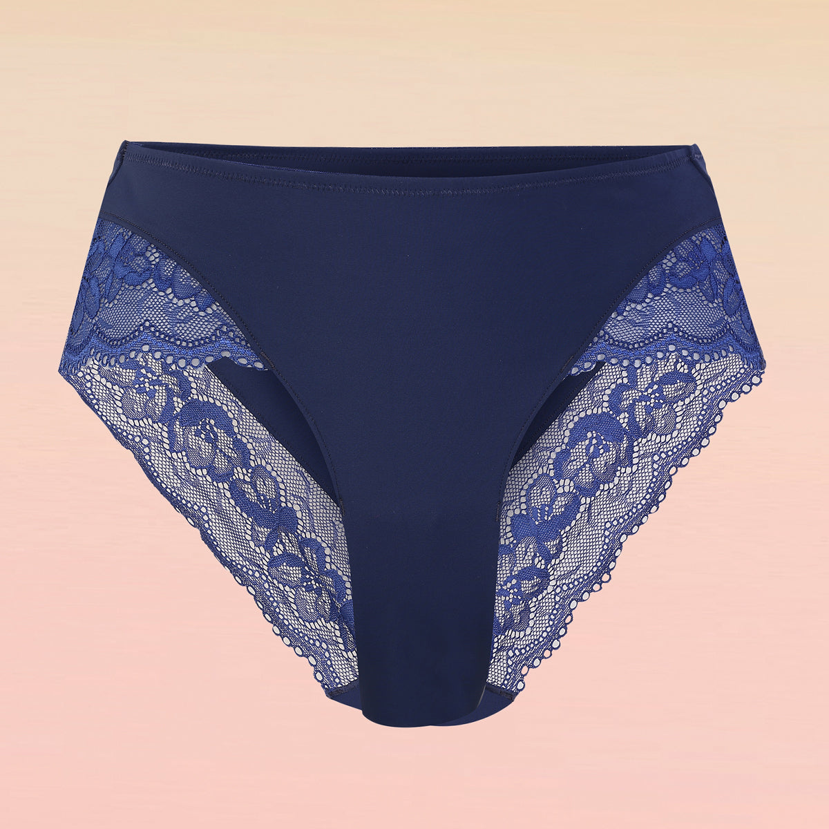 Lola & Mae C.O.A.T Pack of 1 Microfiber Hipster Panty-LMP1032-Dark Blue