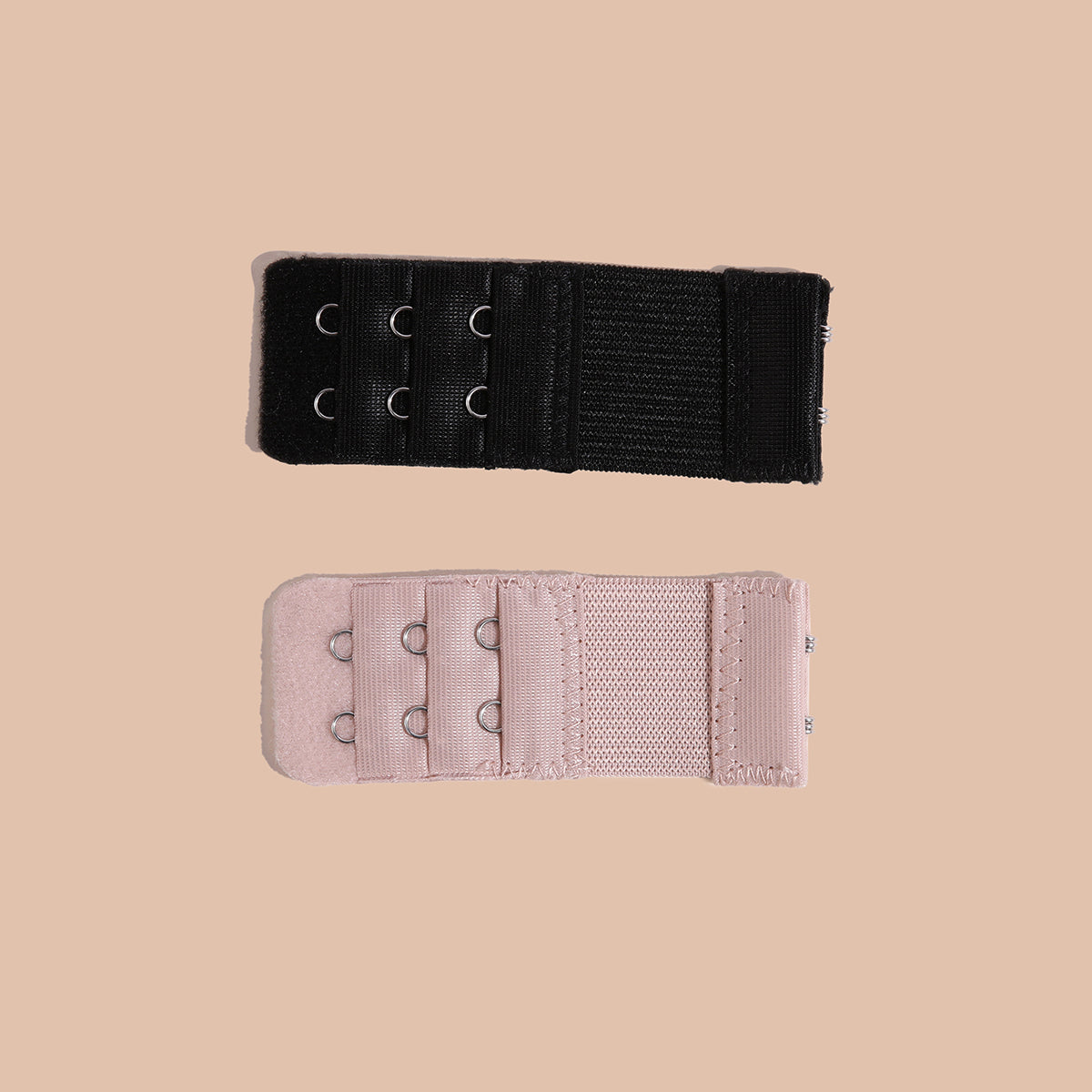 Nykd by Nykaa Comfy Solutions Pack Of 3-Bra Extender, Silicone Cushions, Transparent straps-NYA039-Multi-Color