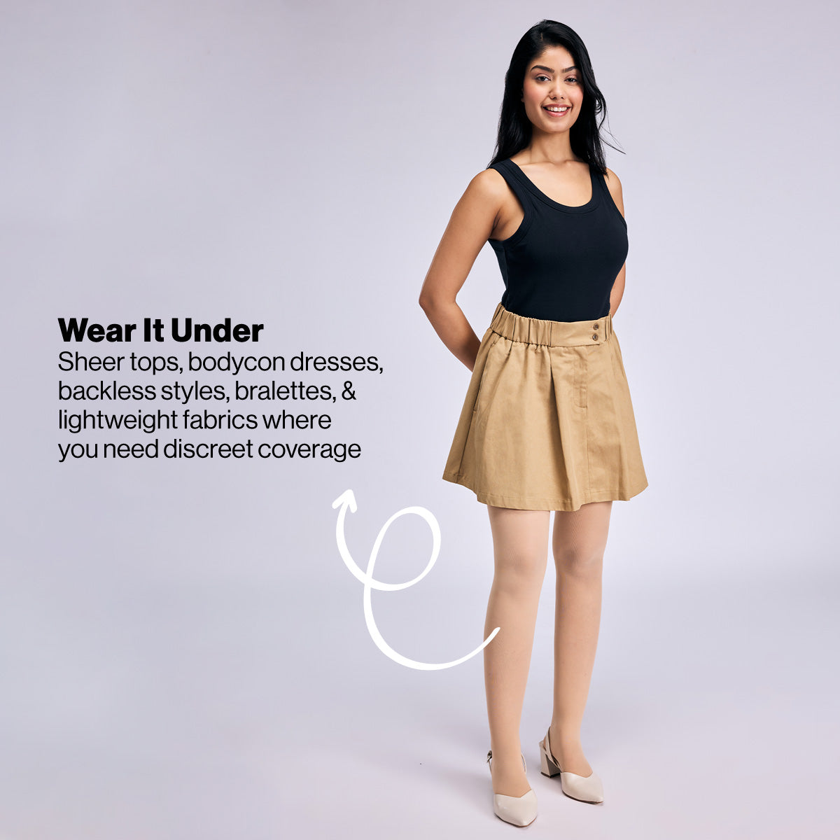 Nykd By Nykaa Ultra Light Sheer Stockings NYA051 Skin