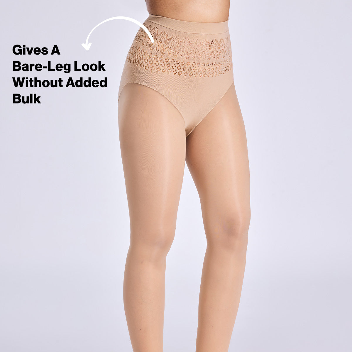 Nykd By Nykaa Ultra Light Anti-Roll Sheer Stockings NYA053 Skin