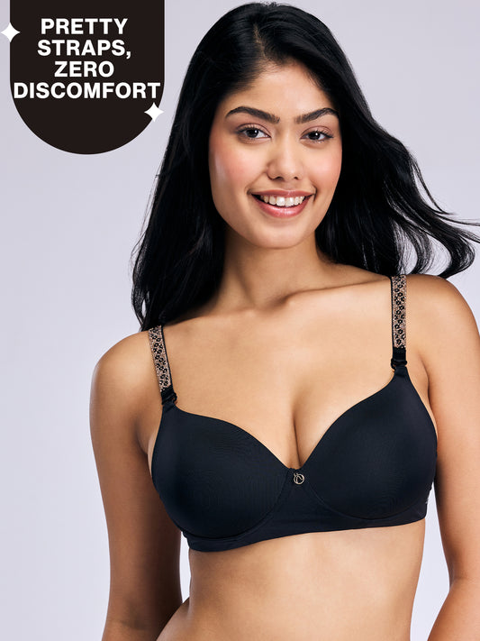 Nykd By Nykaa Multiway Detachable Glam Straps NYA060 Black
