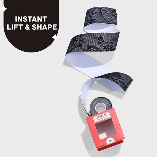 Nykd By Nykaa Lacey Instant Breast Lift Body Tape NYA062 Black