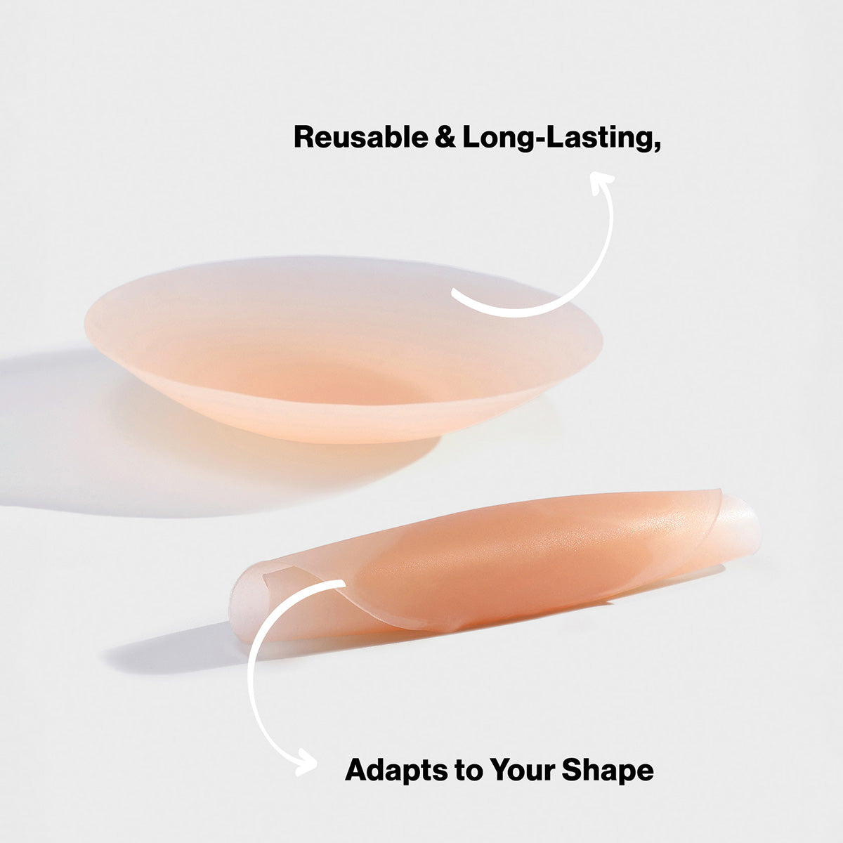 Nykd By Nykaa InvisiBlend™  Reuseable Nipple Cover Pasties NYA063 Nude